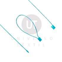 Lacre de Autenticidade para Tag de Roupas com 1 Ponta Turquesa 1000 Peças