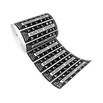 Lacre De Segurança Para Delivery Alimento Seguro 100X30mm 33 Metros Preto Lacre De Segurança Para Delivery Alimento Seguro 100X30mm 33 Metros Preto