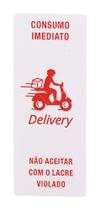 Lacre De Segurança Retangular P/ Delivery - 1000 Unid F:175