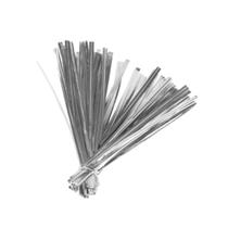 Lacre Metal Prata 11cmx4mm C/100 Silver