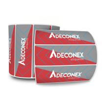 Lacre para Delivery Personalizado 2 Cores 100x30 mm 20 Milheiros - ADECONEX