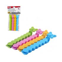 Lacre para Embalagens de Plástico Forma de Borboleta 12cm