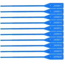 Lacre Para Malote 23Cm Azul C/100Un Helomax