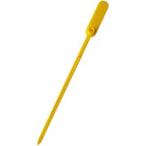 Lacre para Malote Amarelo Escada PP 16CM Pacote com 100 Unidades