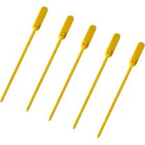 Lacre para Malote Amarelo Espinha de Peixe 16CM - Pacote com 100 Lacre para Malote Amarelo Espinha de Peixe 16CM - Pacote com 100