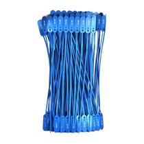 Lacre Para Malote Azul 17cm 100 Unidades Kit 3