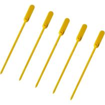 Lacre para Malote Espinha de Peixe 23CM Amarelo - Pacote com 100