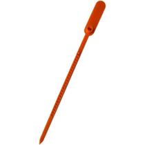Lacre para Malote Laranja Escada PP 16CM PCT com 100 - GNA