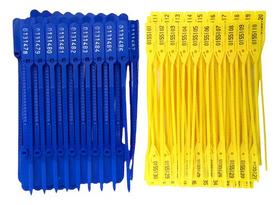 Lacres Com Numeração Malote Azul 23cm Pacote C/500 Unidades Lacres Com Numeração Malote Azul 23cm Pacote C/500 Unidades