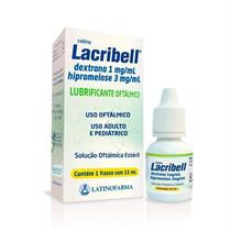 Lacribell 1 + 3mg solução oftálmica frasco com 15ml
