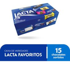 Lacta Caixa De Bombons De Chocolate Sortidos Favoritos 250,6g