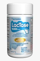 Lactase (10.000 U.FCC) - 20 Cápsulas mastigáveis Sabor Baunilha - Nutramed Nutracêutica