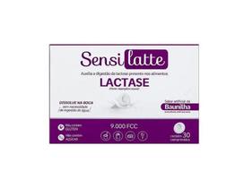 Lactase sensilatte 9.000 fcc sabor baunilha 30 comprimidos - Prati-donaduzzi