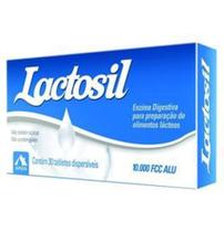 Lactosil 10000 Fcc 30 comprimidos Auxiliar De Digestao Da Lactose Apsen