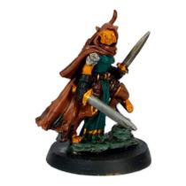 Ladina Tabaxi - Baste - Miniatura pintada - RPG Ladina Tabaxi - Baste - Miniatura pintada - RPG