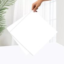 Ladrilho de piso Lareko Peel&Stick Vinil 30x30cm 60 peças brancas