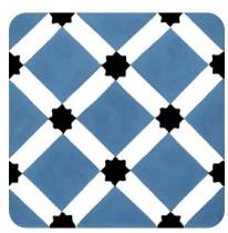 Ladrilho Hidráulico 20x20 cm - Kit com 25 Peças