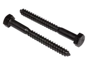 Lag Bolts MAKERS BOLT Aço inoxidável preto 5/16 x 4 (10 unidades)