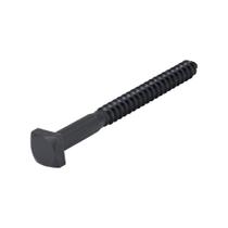 Lag Bolts Makers Bolt Rustic Square Head Black Oxide, pacote com 50