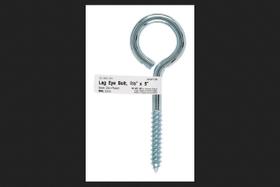 Lag Eye Bolt Hampton 3/8" x 13 cm em aço zincado Lag Eye Bolt Hampton 3/8" x 13 cm em aço zincado