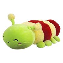 Lagarta Centopeia De Pelúcia Feliz 35Cms - Verde Lagarta Centopeia De Pelúcia Feliz 35Cms - Verde