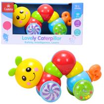 Lagarta Interativa Divertida c/ Movimento Articulada Castela Lagarta Interativa Divertida c/ Movimento Articulada Castela