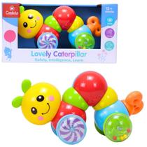 Lagarta Interativa Divertida Com Movimento - Castela Lagarta Interativa Divertida Com Movimento - Castela