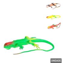 Lagarto de Plástico 17cm Color - Genérico Lagarto de Plástico 17cm Color - Genérico