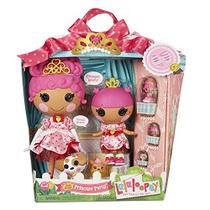 Lalaloopsy Sew Royal Princess Party- 4 Bonecas + 3 Animais de Estimação Incluindo Crumpet & Teacup Hearts (Large+Little+Minis) Tiara com Playset- Brinquedo de Castelo Reusable para Crianças, Brinquedos para Meninas de 34 5 5+ a 103 Anos