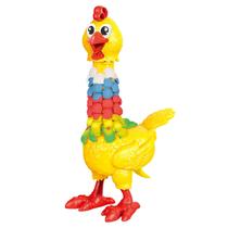 Lama de frango com penas coloridas que põe ovos conjunto de galinha molde brinquedos criativos para crianças Lama de frango com penas coloridas que põe ovos conjunto de galinha molde brinquedos criativos para crianças