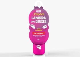 Lambida dos deuses gel beijáve sabor groselha - linha poções intt Lambida dos deuses gel beijáve sabor groselha - linha poções intt