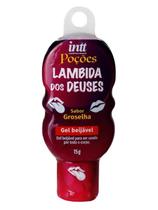Lambida dos deuses - gel beijável sabor groselha linha poções