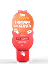 Lambida dos deuses gel beijável sabor whisky - intt