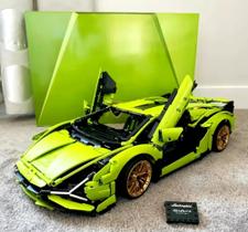 Lamborghini (lamborguini) sian 3.696 peças para montar modelo numérico 77110
