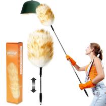 Lambswool Duster NEWONG, liga de alumínio extensível de 75 a 140 cm
