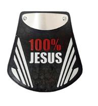 Lameira Borracha Universal Personalizada 100 Por Cento Jesus