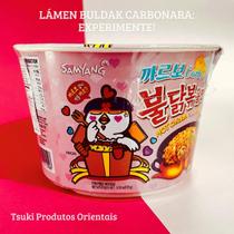 Lamen buldak samyang - frango carbonara pote - 105g