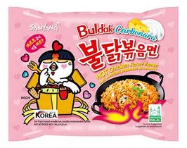 Lamen Coreano Buldak Frango Picante Carbonara 130g - Samyang Lamen Coreano Buldak Frango Picante Carbonara 130g - Samyang