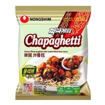 Lamen Coreano Chapaghetti Nongshim com Tempero de Feijão Preto Tostato - 140 gramas
