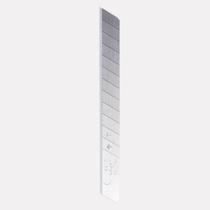 Lâmina 9mm profissional white 60 graus 10 unidades