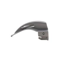Lâmina Aço Inox MD de Laringoscópio Fibra Óptica Macintosh 1