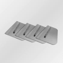 Lâmina Alisadora de Concreto Combinada 35x20 Kit com 4 Lâmina Alisadora de Concreto Combinada 35x20 Kit com 4