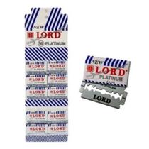 Lâmina barbear lord platinum class original cartelas 50 unid Lâmina barbear lord platinum class original cartelas 50 unid