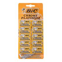 Lâmina Bic Chrome Platinum 10 Caixas Com 5 Lâminas