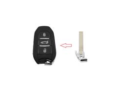 Lâmina chave de presença peugeot citroen com friso