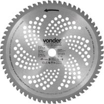 Lâmina Circular C/ Vídea Roçadeiras 255x20mm 62 Dentes Vonder Lâmina Circular C/ Vídea Roçadeiras 255x20mm 62 Dentes Vonder