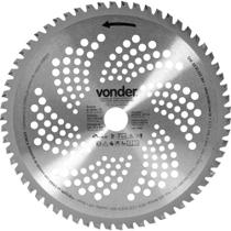 Lâmina Circular Com Vídea Para Roçadeiras 255mm X 25 Vonder