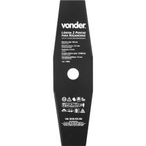 Lâmina de 2 Pontas, Para Roçadeiras, 330 mm x 25,4 mm, Vonder Lâmina de 2 Pontas, Para Roçadeiras, 330 mm x 25,4 mm, Vonder
