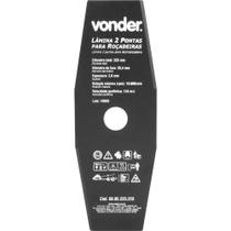 Lâmina De 2 Pontas Roçadeiras 255mm x 25.4mm Vonder