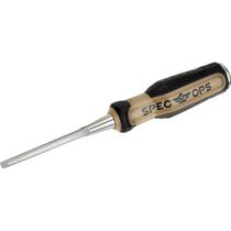 Lâmina de aço de alto carbono Chisel Spec Ops de 1/4", alça de choque